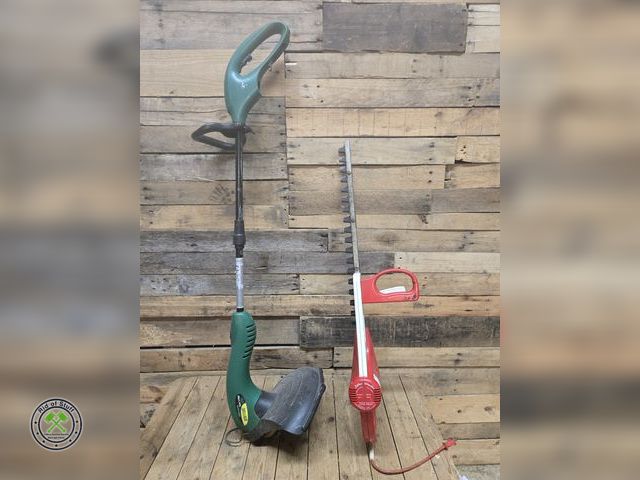 Lot 53-820 - Electric Weed Whip and Electric Hedge Trimmers - Both Work (C16T)