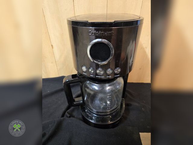 Lot 53-553 - Cuisinart 12 Cup Coffee Maker - Powers on. (B5B)