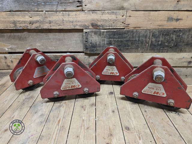 Lot 53-998 - (4) 1/2 Ton Glider Ball Bearing Trolleys (C15)