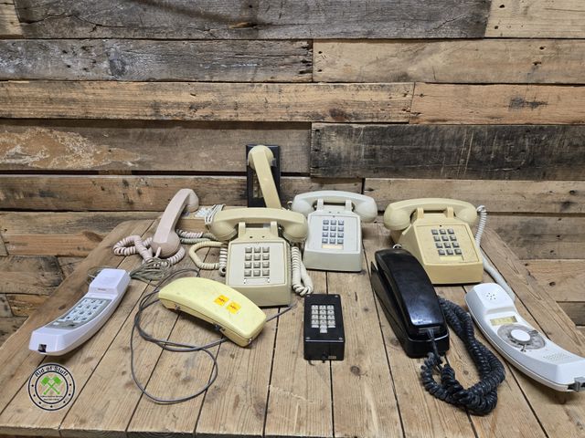 Lot 53-1026 - Lot of Old Vintage Telephones