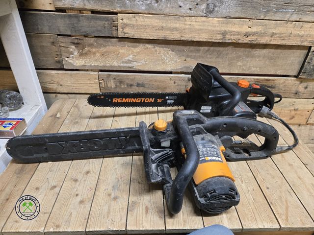 Lot 53-2016 - 2 Electric Chainsaws - Both Work