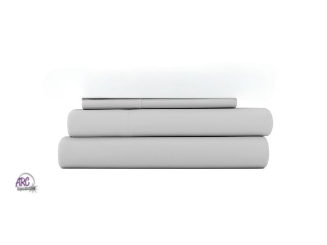 Lot 56-595723 - NEW-IENJOY-premium twinXL sheet set-grey-1 pillowcase, 1 fitted sheet, 1 flat sheet