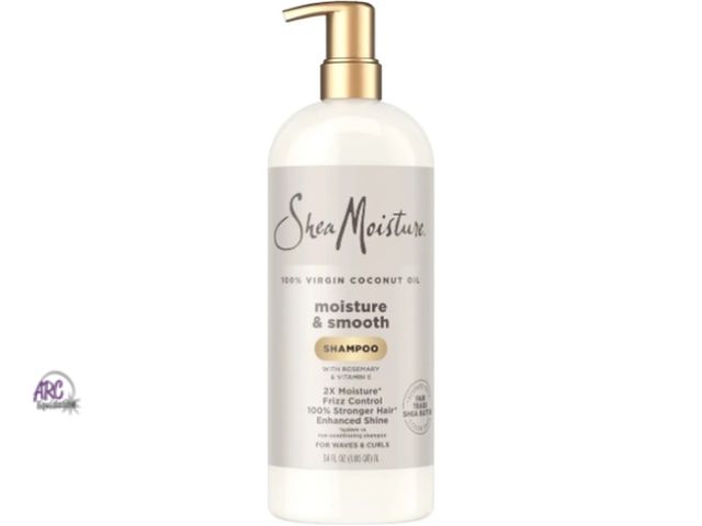 Lot 56-539117 - NEW-MISSING PRODUCT-24 OUNCES-Shea Moisture 100% Virgin Coconut Oil Moisture &amp; Smooth Shampoo