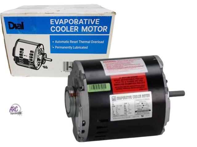 Lot 56-486564 - Open Box - Possibly Used - 2-Speed 3/4 HP Evaporative Cooler Motor