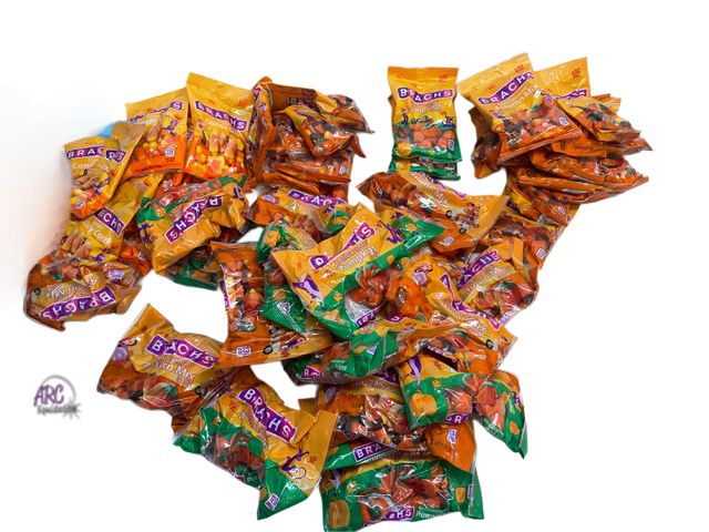 Lot 56-352224 - Mixed Brach’s candy corn, mellowcreme autumn mix, classic candy corn, mellowcreme pumpkins, 4.2oz ba...