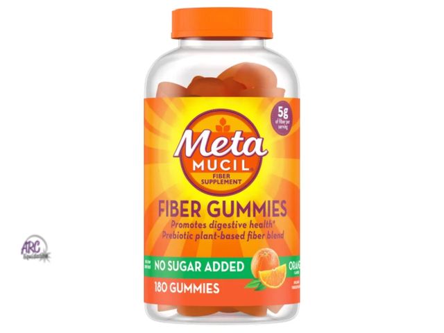 Lot 56-200614 - NEW Metamucil Fiber Gummies, 180 Gummies Expires May 2027