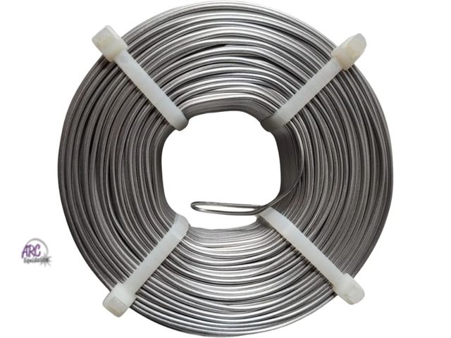 Lot 56-764451 - New 18 Gauge 304 Stainless Steel Tie Wire, 3.5 lb Coil, Heavy-Duty, Corrosion-Resistant Wire for Reb...