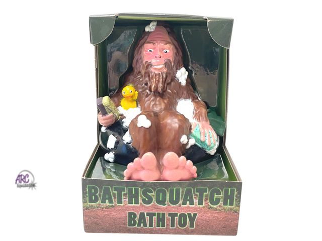 Lot 56-142364 - New in Box Rubber Tubbers Bathsquatch Bath Toy, (6x4”)