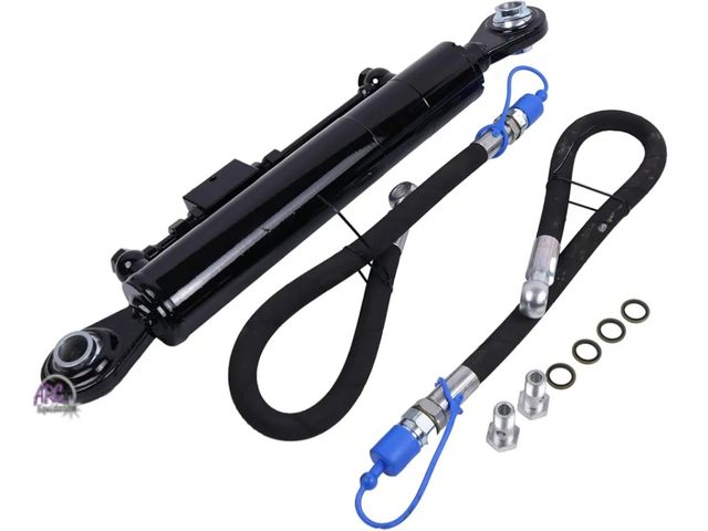 Lot 56-796540 - New Solarhome New Hydraulic Top Link Cat. 2-2 with Locking Block 22 3/8” - 33 1/2 with 2 x Hose, 2-W...