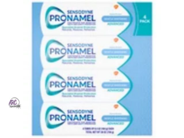 Lot 56-793114 - SENSODYNE Pronamel Gentle Whitening Advanced Toothpaste, 6.5 oz, 4-pack.EXP 2028