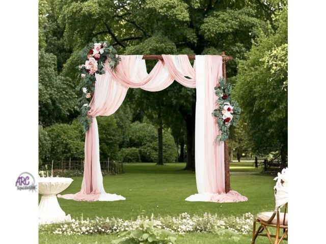 Lot 56-307639 - New, VEVOR Artificial Wedding Arch Flowers Kit