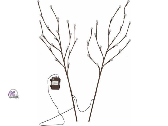 Lot 56-629864 - New Opened Box - Evergreen 32" LED Décor Branches, 2-Pack