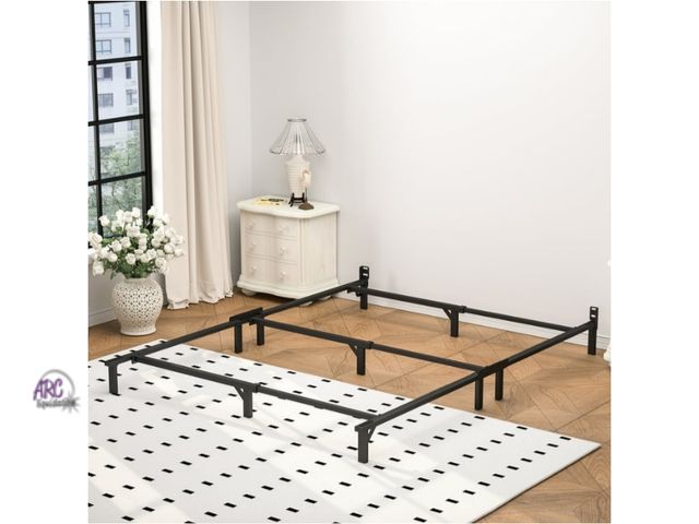 Lot 56-761861 - New in box. Mainstays Ardent 7" King Metal Bed Frame. Adult. Easy to Assemble.No Tools Needed.