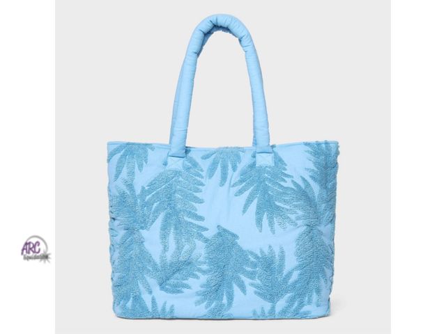 Lot 56-259923 - NEW (minor stains can be washed see photos) Terry Tote Handbag - Shade &amp; Shore
Dimensions - Dime...