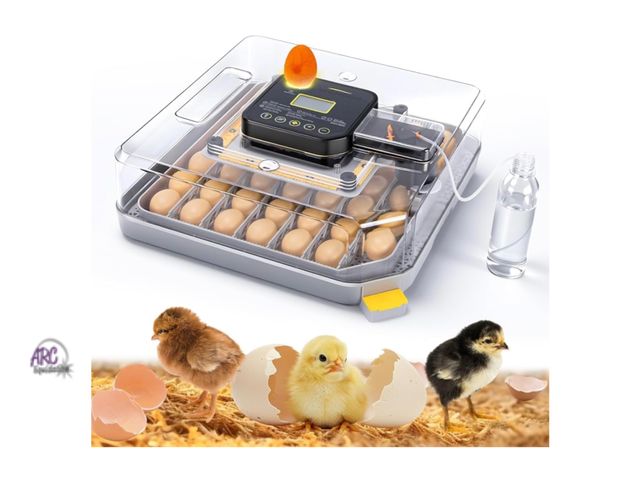 Lot 56-191740 - Used Tested &amp; Works 48 Egg Incubator with Automatic Egg Turning and Humidity Control, Temp Contr...