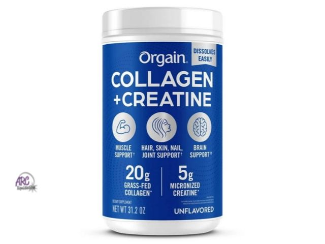 Lot 56-523540 - NEW-SEALED-Orgain® Collagen+Creatine powder 31.2 oz.-Unflavored