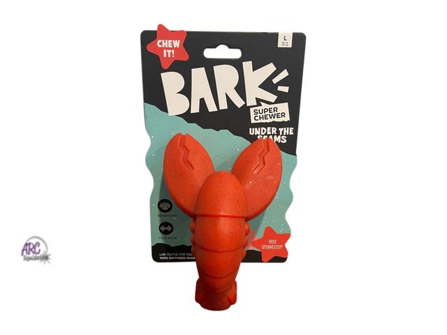 Lot 56-369364 - New in package BARK Red Gnawbster Under the Seams Dog Animal Toy:
Nylon, Chew, Occupy, Large Breed