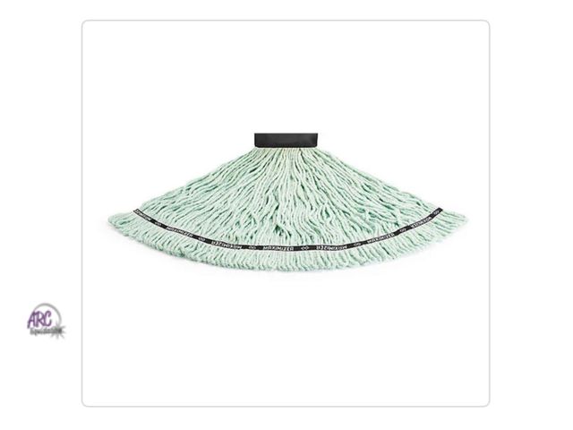 Lot 56-132526 - New Rubbermaid Commercial Products Maximizer #24 Anti-Microbial Mop Head