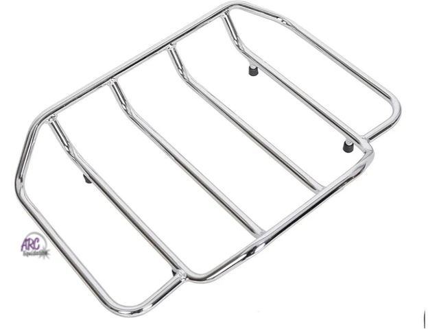 Lot 56-587423 - NEW-ECOTRIC Motorcycle Trunk Luggage Rack Trunk Top Rack Rail Compatible with Harley Davidson Tourin...