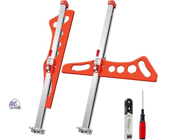 Lot 56-883650 - New. Saker Drywall Cutting Tool Foldable: Drywall Cutter for Wall,Build,Decoration - Gypsum Board Cu...