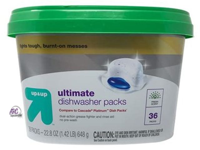 Lot 56-529417 - NEW-UP &amp; UP-ultimate dishwasher packs-36 packs-22.8oz