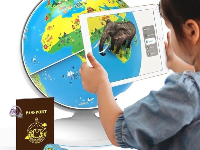 Lot 56-365298 - APPEARS NEW IN BOX TESTED PlayShifu Smart Educational Globe for Kids, Interactive AR Toy with App