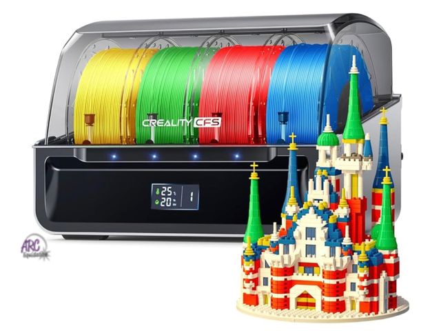 Lot 56-194740 - New Tested &amp; Works Official Creality CFS, Multicolor 3D Printer Filament System, Anti-Moisture F...