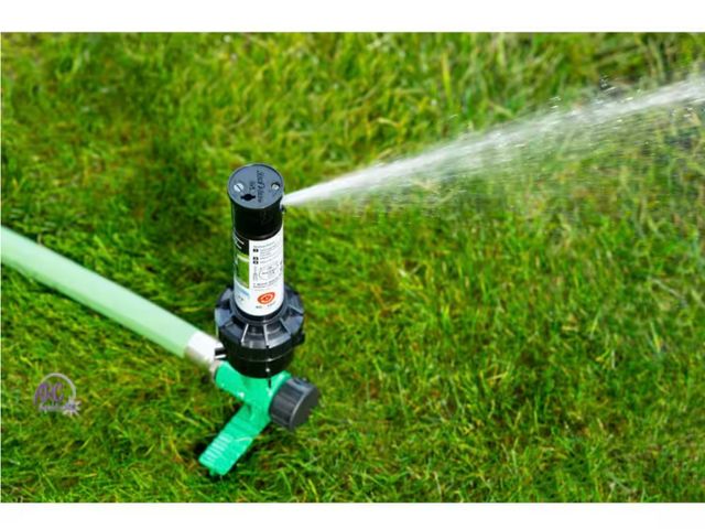 Lot 56-147664 - New 3200 sq. ft. 32SA Gear Drive Rotor Sprinkler on a Spike w/Rain Curtain Technology, 40-360° Patte...