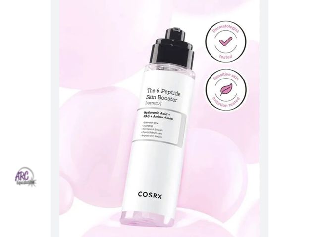 Lot 56-321450 - New 2 pk COSRX The 6 Peptide Skin Booster Serum... 5.07 fl oz 150ml