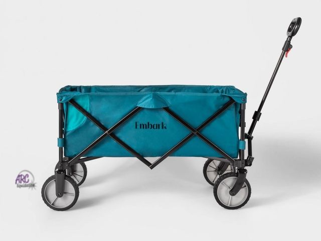 Lot 56-619631 - New - Embark Folding Wagon Max Weight Capacity 180 lbs. Durable and travel friendly