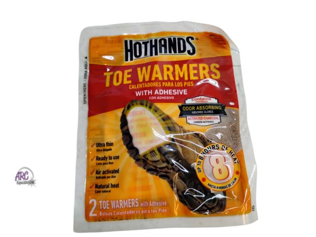 Lot 56-512326 - NEW-LOT OF 48 PACKS-toe warmers- 2 toe warmers per pack