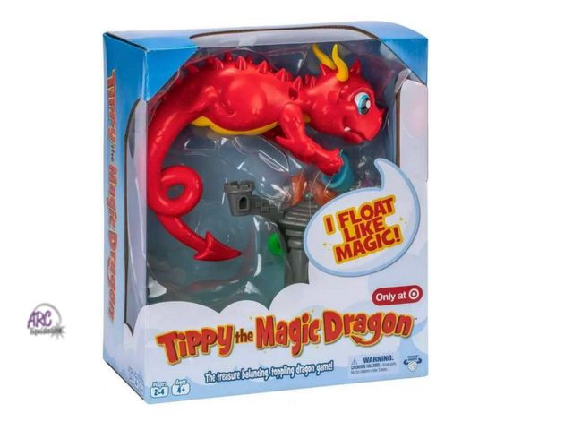 Lot 56-153930 - New Tippy the Magic Dragon Game 2-4 Players Ages 4+