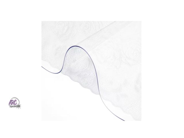 Lot 56-191119 - New VEVOR 42 in. x 78 in. 2 mm Thick, Clear Plastic Table Cover Table Protector Rectangle Desk Mat W...