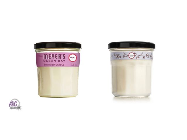 Lot 56-159313 - New Lot of 2 (1 Mrs. Meyer's Clean Day Scented Soy Candle, Peony Scent, 7.2 Ounce Candle &amp; 1 Mrs...