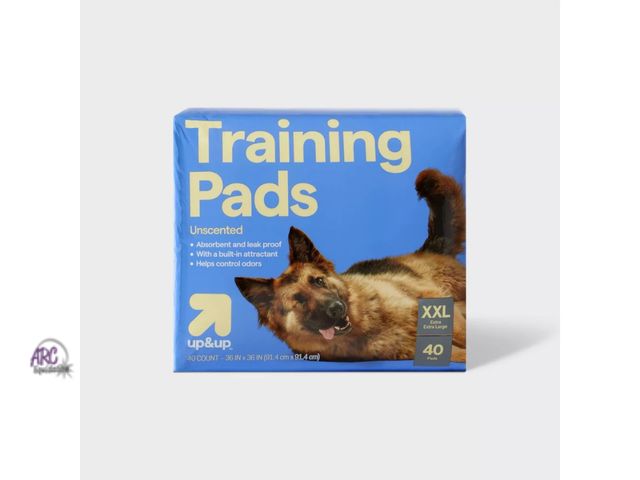 Lot 56-487613 - NEW-TORN PACKAGE-Dog Training Pads - XXL - 40ct - up&amp;up™