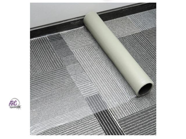 Lot 56-153450 - New Carpet Protection Film Plastic Carpet Cover Protector Self Adhesive Covering Tape Heavy Duty Shi...