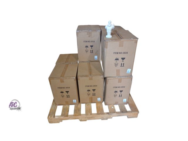 Lot 56-753060 - New pallet of 107 PCs of Hades bist. 7" tall. High quality resin
