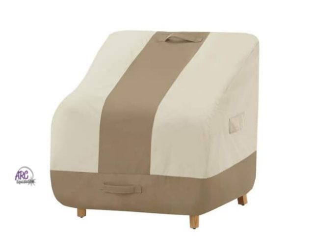 Lot 56-336661 - NEW IN BOX-Hampton Bay High Back Outdoor Patio Chair Cover-28"W x 35"L x 35"H