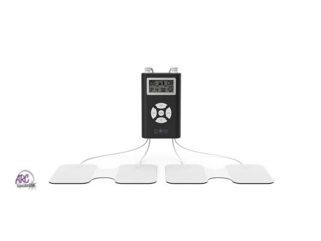 Lot 56-396314 - New,PurePulse™ Duo TENS and EMS Combo Muscle Stimulator + 20 total bonus electrode pads