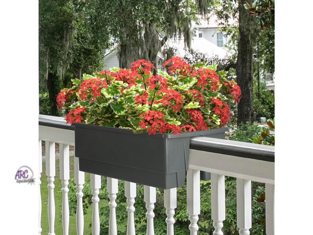 Lot 56-587298 - NEW-PURE GARDEN PLANTER-GREY