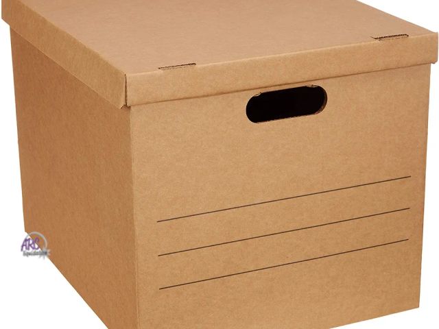 Lot 56-596898 - NEW-AMAZONBASICS-CARDBOARD WITH HANDLES MEDIUM 10 PACK
