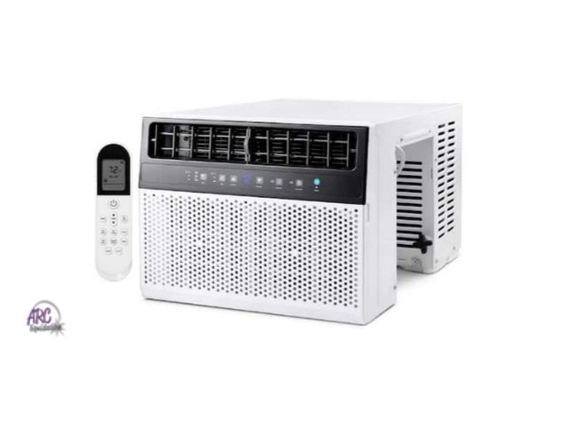 Lot 56-784364 - New in box. tested. Retail$415. 12,000 BTU (8,1000 DOE) Window Air Conditioner 115-Volt Cools 550 sq...