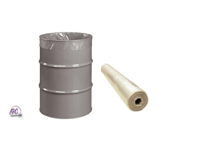 Lot 56-788665 - New in box. 55 Gal. Heavy Duty Clear Trash Liners (55 Count)
