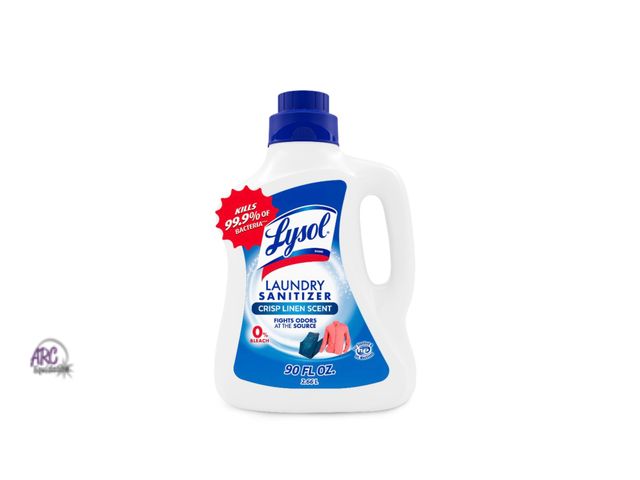 Lot 56-179717 - New Lysol Laundry Sanitizer Crisp Linen
Detergent Booster - 90oz