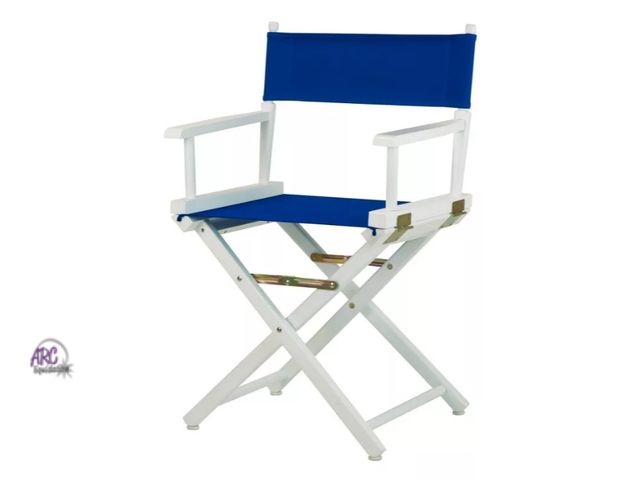 Lot 56-758020 - New in box. Director's Chair - White Frame