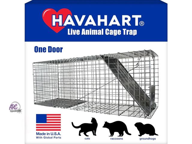 Lot 56-501499 - NEW-HAVAHART 1079SR Large 1-Door Humane Catch and Release Live Animal Trap Cage - Live Raccoon Trap,...