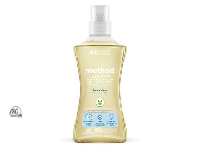Lot 56-158813 - New method Laundry Detergent free + clear 66 Loads (1.58 fl oz.)