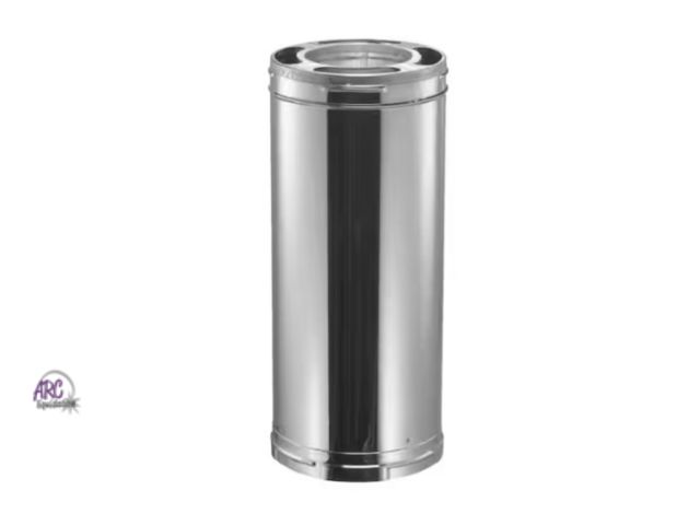 Lot 56-454761 - New - DuraPlus All-Fuel Chimney 6in. X 24in. Diameter Chimney Pipe