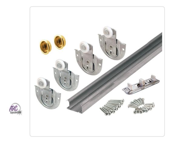 Lot 56-143399 - New Prime-Line 48 in. Bi-Pass Track Kit