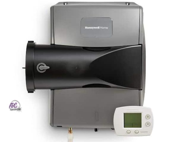 Lot 56-452540 - New in box 
Up to 4,000 Sq. ft. 17 Gallon Whole House Bypass Evaporative Humidifier with Digital Hum...